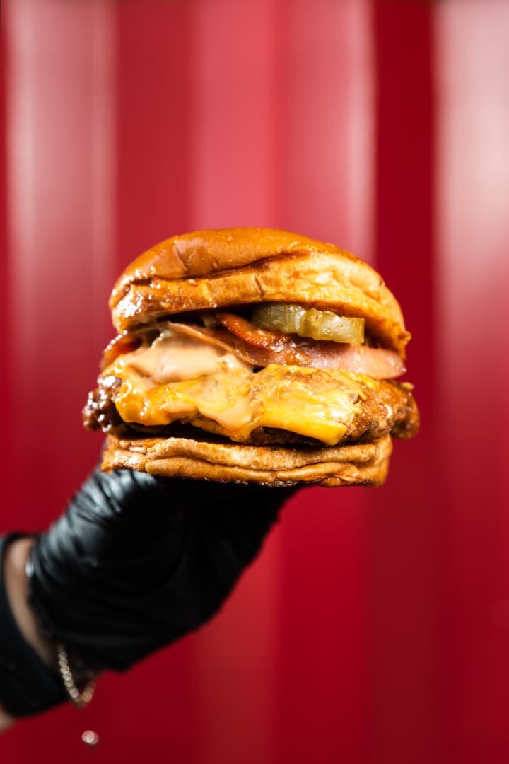 Hamburguesa de Pollo Sencilla