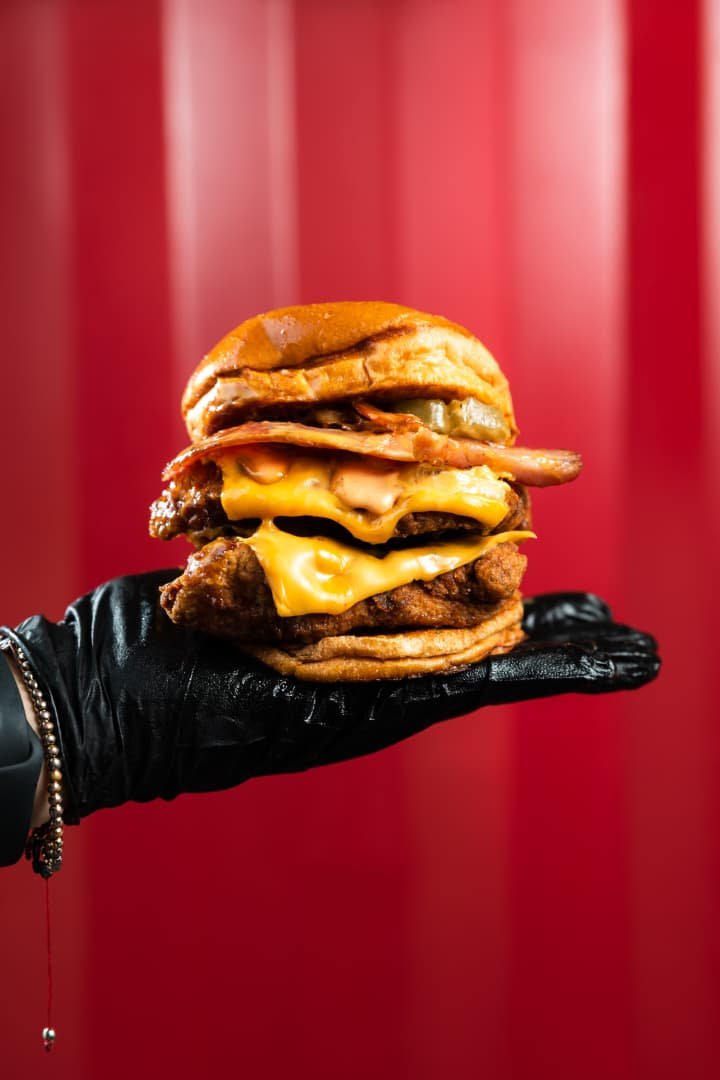 Hamburguesa de Pollo Doble