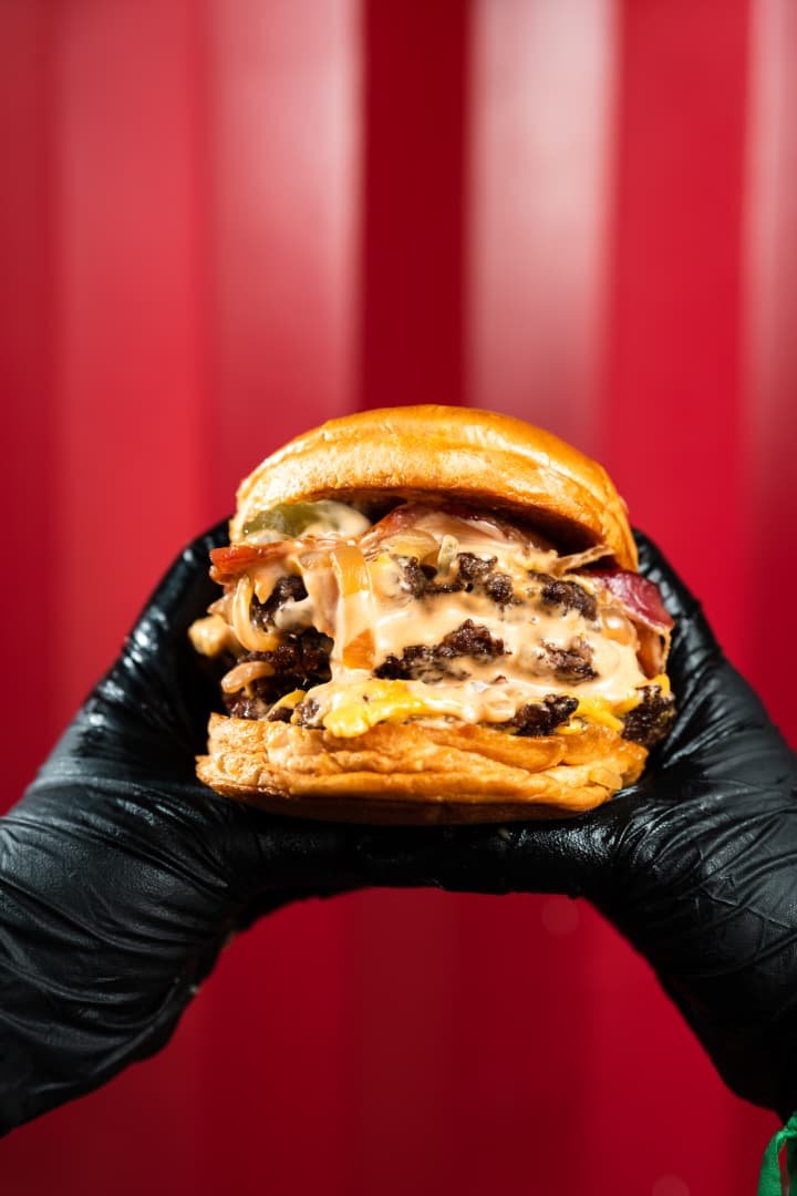 Hamburguesa de Carne Triple